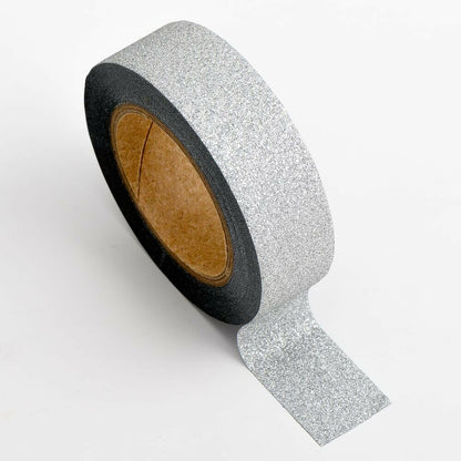 Glitter Washi Tape 15mm x10m Roll Self Adhesive Sticky Masking DIY Arts Crafts