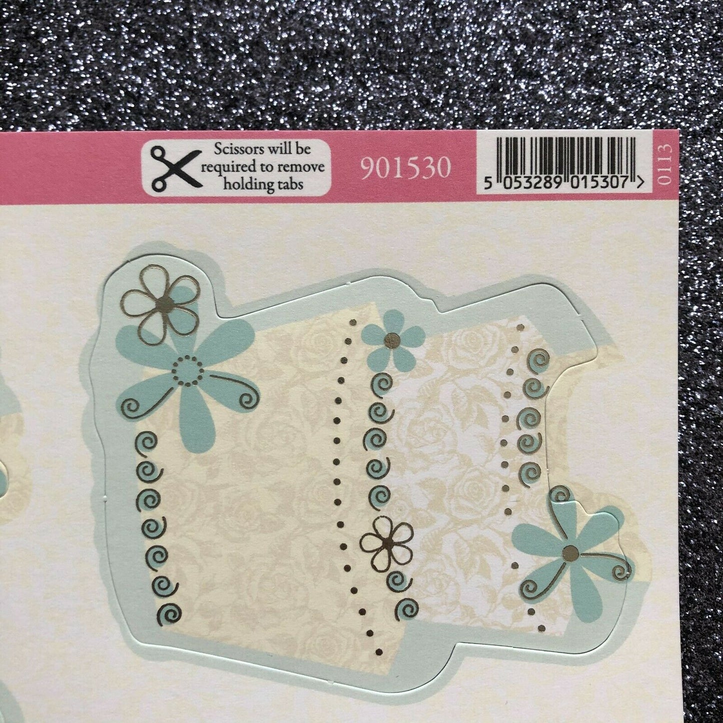 Wedding / Anniversary Card Making Craft Topper Kit A4 Sheets Choice Design