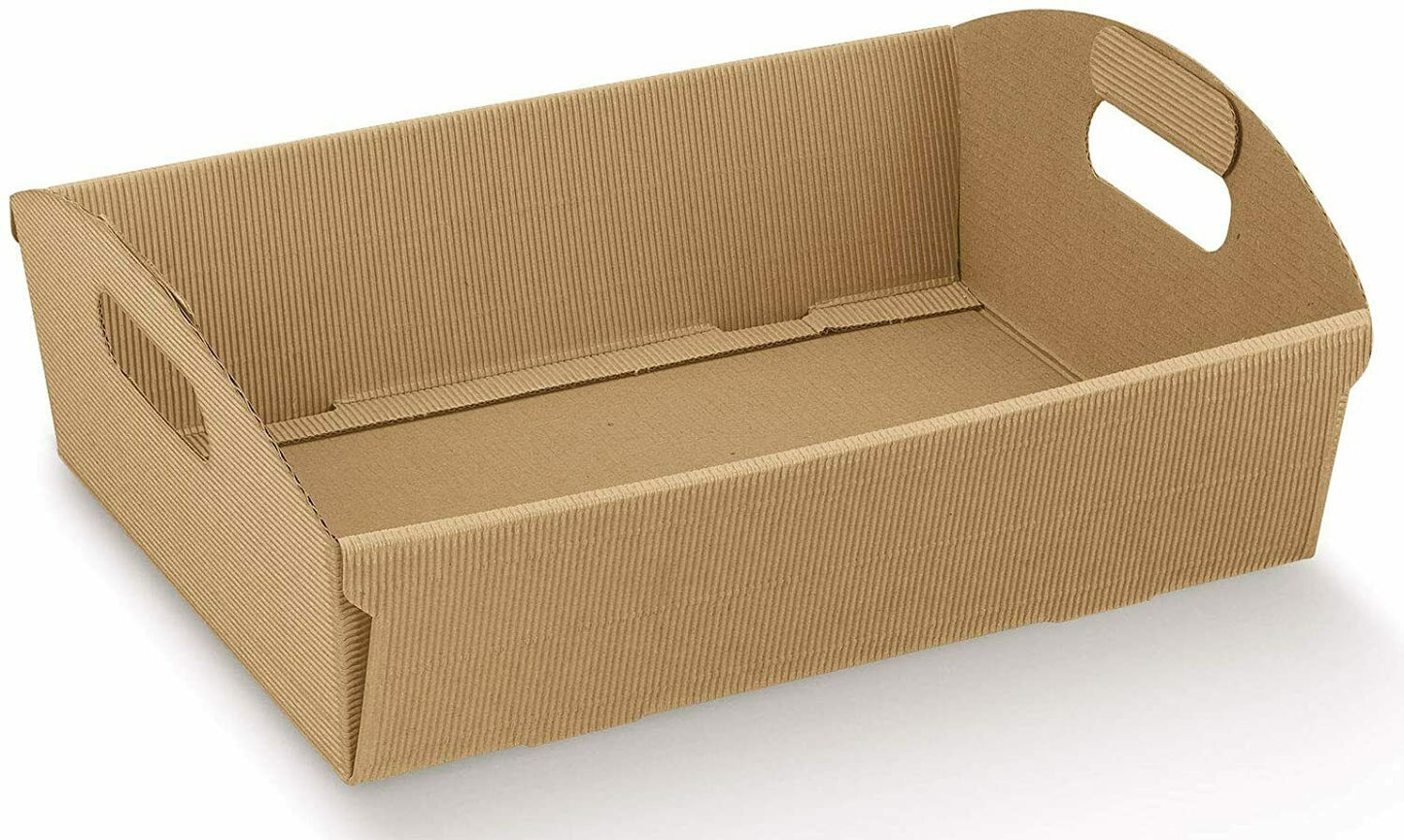 Hamper Trays Christmas Gift Box Rustic Kraft Decor Birthday Wedding Choice Sizes