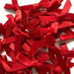 Small Red Christmas Satin Ribbon Bow Pre-Tied Craft Sewing Scrapbooking Seasonal