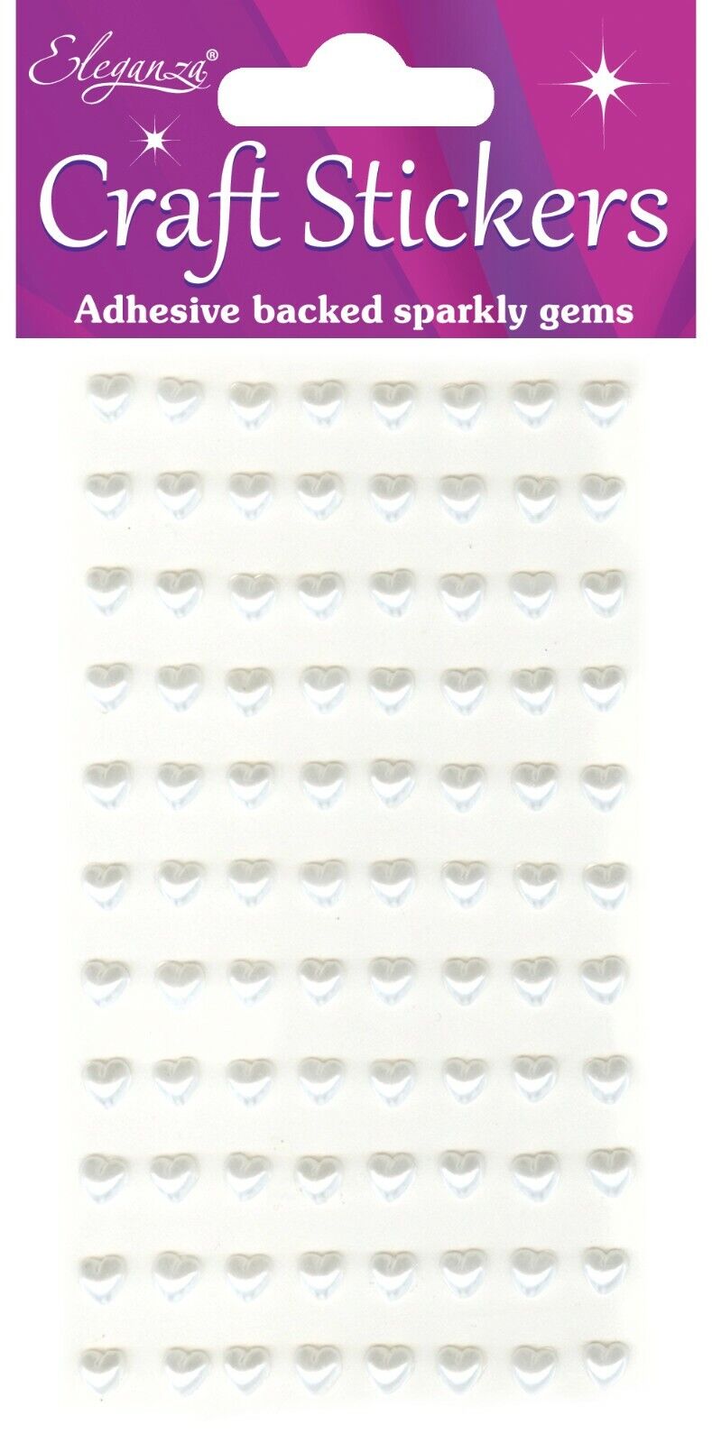 6mm Pearl Hearts Self Adhesive Stick On Craft Sticker Gems For Wedding Invites