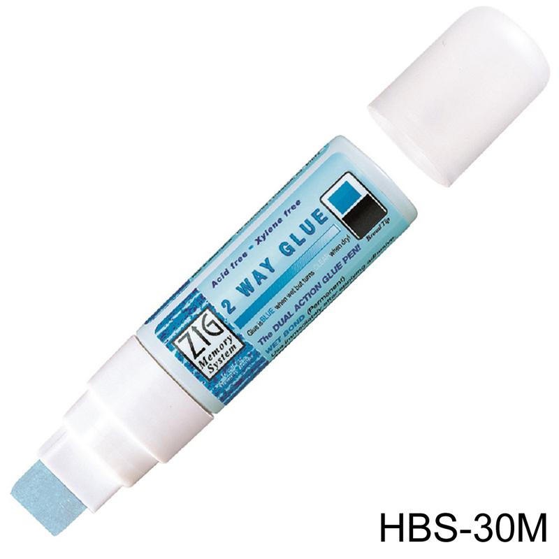 Zig Memory System 2 Way Glue Pen - Broad Tip 15mm-The Creative Bride